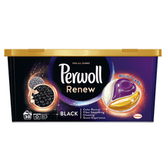 Perwoll Renew & Care Caps Black, 38 praní