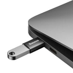 BASEUS Ingenuity Mini OTG adaptér USB-C / USB 3.1, čierny