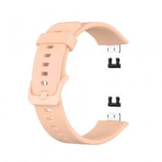 BStrap Silicone remienok na Huawei Watch Fit, sand pink