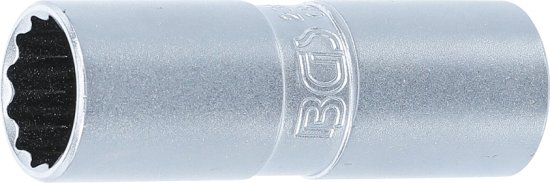 BGS technic Hlavica na zapaľovacie sviečky 1/2" 16 mm, 12hranná, s vnútornou gumou - BGS 2385