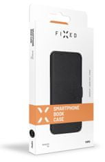 FIXED Tenké puzdro flipové FIXED Topic pre Motorola Moto E20 (FIXTOP-802-BK) čierne