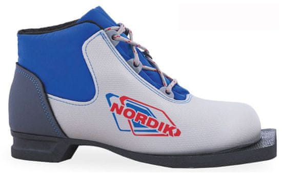 SKOL Bežecká obuv Nordik blue and white 75mm - veľkosť 35