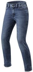 REV´IT! nohavice jeans VICTORIA SF dámske medium modré 28