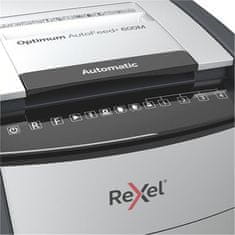Rexel Skartovací stroj "Optimum AutoFeed+ 600M", mikrokonfety, 600 listov, 2020600MEU