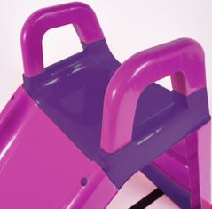 Doloni Šmýkačka s držadlom 140 cm Ružovo-fialová