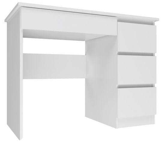 Artenat Pracovný stôl Mijas, 98 cm, biela