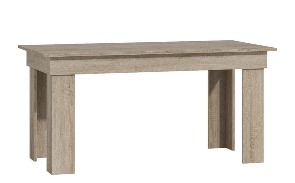 Artenat Jedálenský stôl Madras, 160 cm, dub sonoma