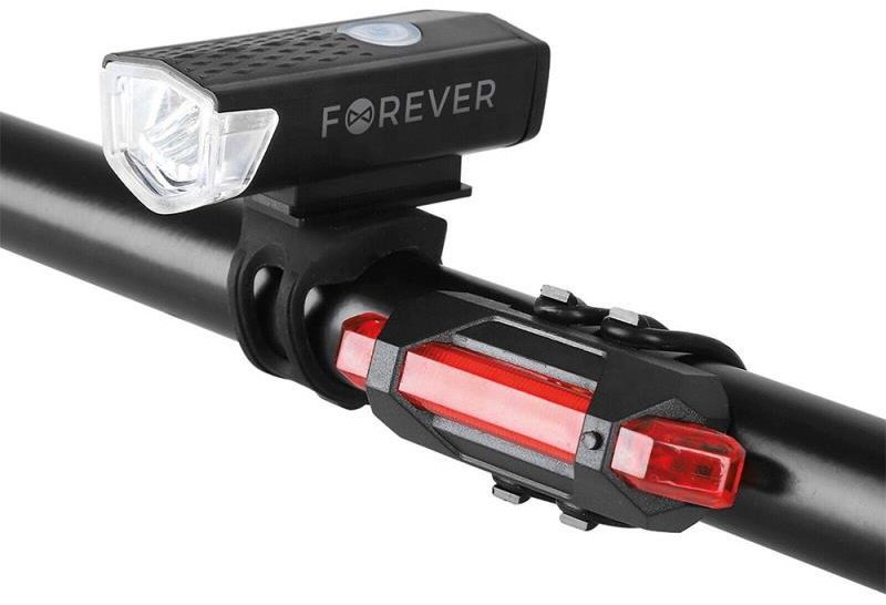 Forever Súprava aktívnych svetiel na bicykel BLG-100 Forever Outdoor