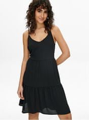 Jacqueline de Yong Dámske šaty JDYPIPER Regular Fit 15257312 Black (Veľkosť 44)