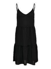 Jacqueline de Yong Dámske šaty JDYPIPER Regular Fit 15257312 Black (Veľkosť 40)