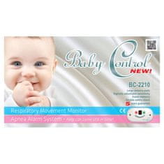 Baby Control Digital Monitor dychu Baby Control BC-2210, s 1x2 senzorovými podložkami