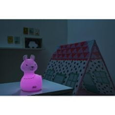 Chicco Lampička nočné svetlo dobíjateľné, prenosné Sweet Lights - Lama