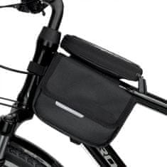 MG WBB26BK cyklistická taška na bicykel 1.5L, čierna