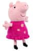 Peppa Pig ECO plyšová Peppa 20 cm kytičkové šaty