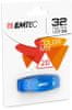 Emtec USB kľúč "C410 Color", modrá, 32GB, USB 2.0, ECMMD32GC410
