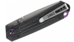 CRKT CR-7115 Montosa vreckový nôž 8,2 cm, čierna, G10