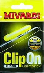 MIVARDI Chemické svetlo Lightstick Clip On - veľ. S, veľkosť úchytu 1,5 - 1,9mm