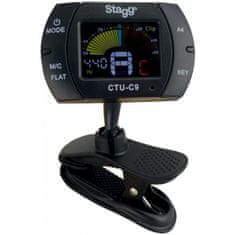 Stagg CTU-C9, klipová ladička