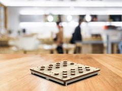Wooden city 3D puzzle hra Šach a Dáma 2v1