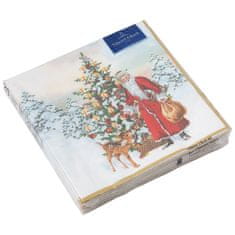 Villeroy & Boch Papierové koktailové obrúsky z kolekcie Santa with tree, 25x25