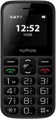 myPhone Halo A Senior, černá