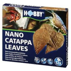 HOBBY aquaristic HOBBY Nano Catappa Leaves- 12 ks listy Catappa z Mandľovníka morského (Terminalia catappa)