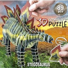 EDUCA 3D puzzle Stegosaurus 89 dielikov
