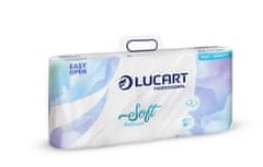 Lucart Professional Toaletný papier "Soft", biela, dvojvrstvový, malé role, 10 rolí