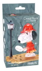 HCM Kinzel 3D Crystal puzzle Snoopy detektív 34 dielikov