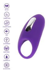 Toyjoy ToyJoy Happiness Tease & Arouse C-Ring (Purple)