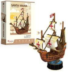 CubicFun 3D puzzle Loď Santa Maria 93 dielikov