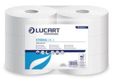Lucart Professional Toaletný papier "Strong", biely, jumbo, priemer 26 cm, 2 vrstvový, 812204