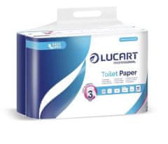 Lucart Professional Toaletný papier "Cash and Carry Strong 3.24", biela, 3-vrstvový, 24 roliek, malá rolka, 811C78