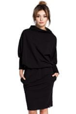 BeWear Dámske mini šaty Stinear B032 čierna L/XL