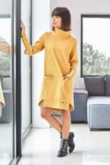 BeWear Dámske mini šaty Mandurah B089 žltá XXL