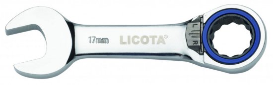 Licota Vyhnutý račňový kľúč s prepínaním, 16 mm - LI2016