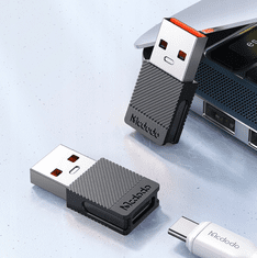 Mcdodo Adaptér Mcdodo USB na USB typu C, 5A čierny OT-6970
