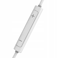Mcdodo Biele slúchadlá do uší HP-6070 Mcdodo USB Type-C HP-6070