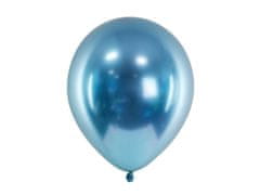 PartyDeco Saténové balóny svetlomodré 30cm 50ks