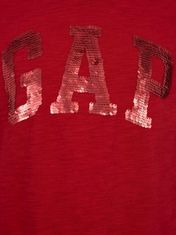 Gap Detské tričko logo flitre M