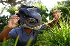 Mattel Jurassic World T-rex maska na tvár so zvukmi GWD71