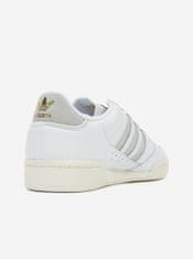 Adidas Biele pánske kožené tenisky adidas Originals Continental 80 42 2/3