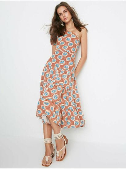 Trendyol Letné a plážové šaty pre ženy Trendyol - oranžová