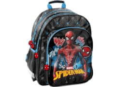 Paso Školský batoh Marvel Spiderman ergonomický 38cm černý