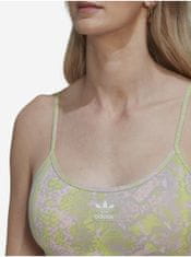 Adidas Športové podprsenky pre ženy adidas Originals - svetlozelená, ružová S