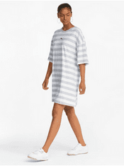 Puma Voľnočasové šaty pre ženy Puma - biela, sivá XS