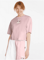 Puma Topy a trička pre ženy Puma - ružová S