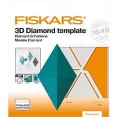 3D šablóna Fiskars - diamant