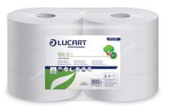Lucart Professional Toaletný papier, 2vrstvový, v kotúči, priemer 28 cm, biely, 812208