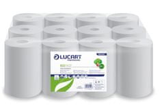 Lucart Professional Uteráky "Eco", biele, papierové, role, 1 vrstvové, 861080